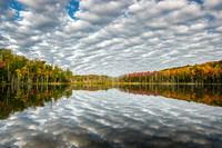 Fall Color and Cloud Reflection