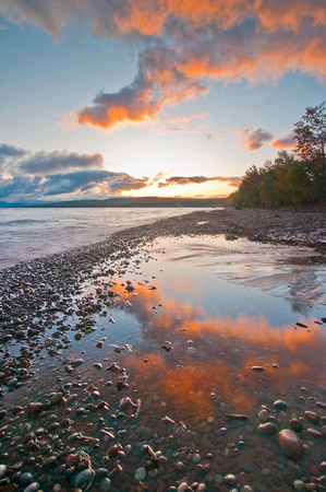Lake Superior Sunrise Reflection_Michigan U P