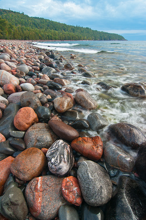 Rocks along the Shore_Lake Superior Provincial Park