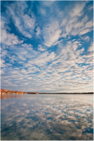 Whitmore Lake cloud reflection 10 59